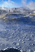 Sol de Mañana geysers. Andes Mountains. Bolivia