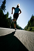 Läufer beim Hood to Coast Relay, Oregon, USA