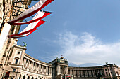 Hofburg Neue Burg section, Heldenplatz, Vienna, Austria