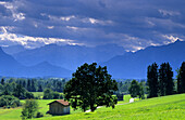 Scenery near Murnau, Bavaria, Germany