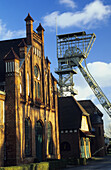 Förderturm und Maschinenhalle der Zeche Zollern II, Dortmund, Nordrhein-Westfalen, Deutschland