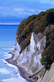 Europe, Germany, Mecklenburg-Western Pomerania, isle of Rügen, Wissower Klinken, chalk cliffs at Jasmund National Park