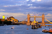 Europa, Grossbritannien, England, London, Tower Bridge und Themse
