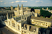 Europe, Great Britain, England, Oxfordshire, Oxford, view over All Souls College