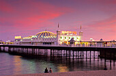 Europe, England, East Sussex, Brighton, Brighton Pier