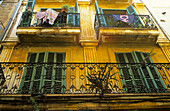 Europe, Spain, Palma, Mallorca, historic center, facade