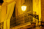 Europe, Spain, Majorca, Palma, historic center, balcony