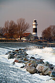 Lighthouse Bulk, Kiel Fjord, Schleswig-Holstein, Germany