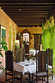 Restaurant in Antigua, Guatemala, Central America