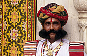 Rajasthani man. India