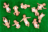 0 to 6 months, 0-6 months, 1 to 6 months, 1-6 months, Activity, Babies, Baby, Caucasian, Caucasians, Child, Children, Collective, Color, Colour, Community, Contemporary, Diaper, Diapers, Gesture, Gestures, Gesturing, Group, Groups, Growing, Growth, Horizo