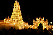 Maharajas Palace. Mysore. Karnataka State. India.