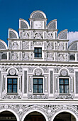 Architectural detail. Telc. Czech Republic.