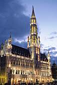 City Hall, Grand Place. Brussels, Belgium