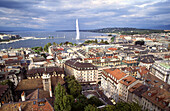 Geneva, panoramic view. Switzerland