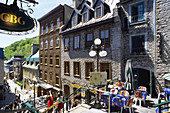 Rue du Petit Champlain. Québec City. Québec. Canada.