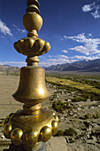 View from Tikse Gompa. Ladakh. Jammu and Kashmir. India.