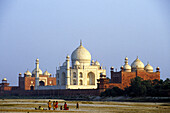 Taj Mahal. Agra. Uttar Pradesh. India.