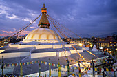 Buddhist stupa, Bodhnath. Kathmandu valley, Nepal