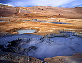 Námaskard geothermal area. Iceland.