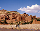 Kasbah. Aït Benhaddou. Ouarzazate region. Morocco