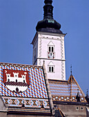 St. Marks Church. Zagreb. Croatia.