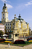 Hungary, Pécs, Széchenyi Square, Town Hall