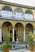 Casa de los Condes de Jaruco, colonial architecture. Havana. Cuba.