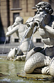 Fountain of the Moor. Piazza Navona. Rome, Italy