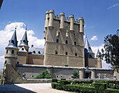 Tower of Juan II in the Alcázar. Segovia. Spain