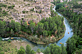 Cabriel River Sickle in Cuenca province. Castilla-La Mancha, Spain