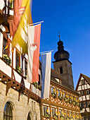 Rathaus und Martinskirche, Forchheim, Franken, Deutschland