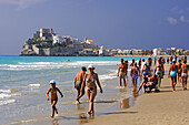 Spain. July 2007. Valencia province, Costa Blanca Coast. Peñiscola