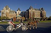 Nov. 2007. Canada. British Columbia. Vancouver Island. Victoria City. Fairmont Empress Hotel