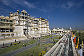 Rajastan. Udaipur City. The City Palace (Bansi Ghat). India.