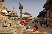 Katmandu Valley, Patan City, Durbar Square. Nepal.