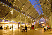 Mercado (market) de Colon, the interior. Valencia. Spain.