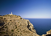 Cap (cape) de Formentor with the lighthouse. Mallorca. Balearic Islands. Spain.