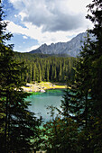 Lago di Carezza. Trentino-Alto Adige, Italy