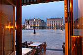 The Grand Café FOY at 1, Place Stanislas, Nancy. Meurthe-et-Moselle, Lorraine, France