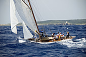 Boat race. Minorca, Balearic Islands, Spain