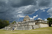 Chichen Itza, Mayan Ruins, the Observatory. Mexico