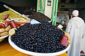 Olives shop in the medina, Tetouan. Rif region, Morocco