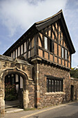 Dunstertypical houses, 14th century, Somerset, UK.
