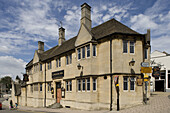 Stamford, Town center. Lincolnshire, the Midlands, UK