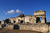 Great Palace. Mayans ruins of Tulum. Mexico