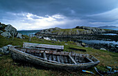 Bootswrack am Garnish Point, Beara Halbinsel, County Kerry, Irland, Europa