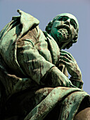 Statue von Emanuel Geibel, Hansestadt Lübeck, Schleswig Holstein, Deutschland
