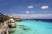 Karibik, Niederländische Antillen, Bonaire, Captain Dons Habitat, Restaurant, Resort