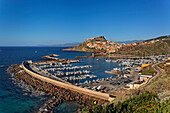 Italy Sardinia  Castelsardo harbour